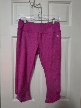 The North Face Capri Leggings Butter Soft Moisture Wicking Size M Pink Womens